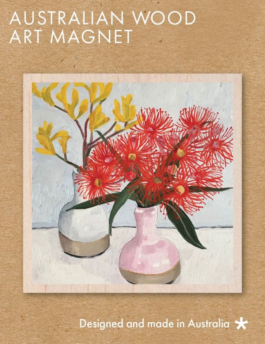 Melanie Vugich Wooden Magnets
