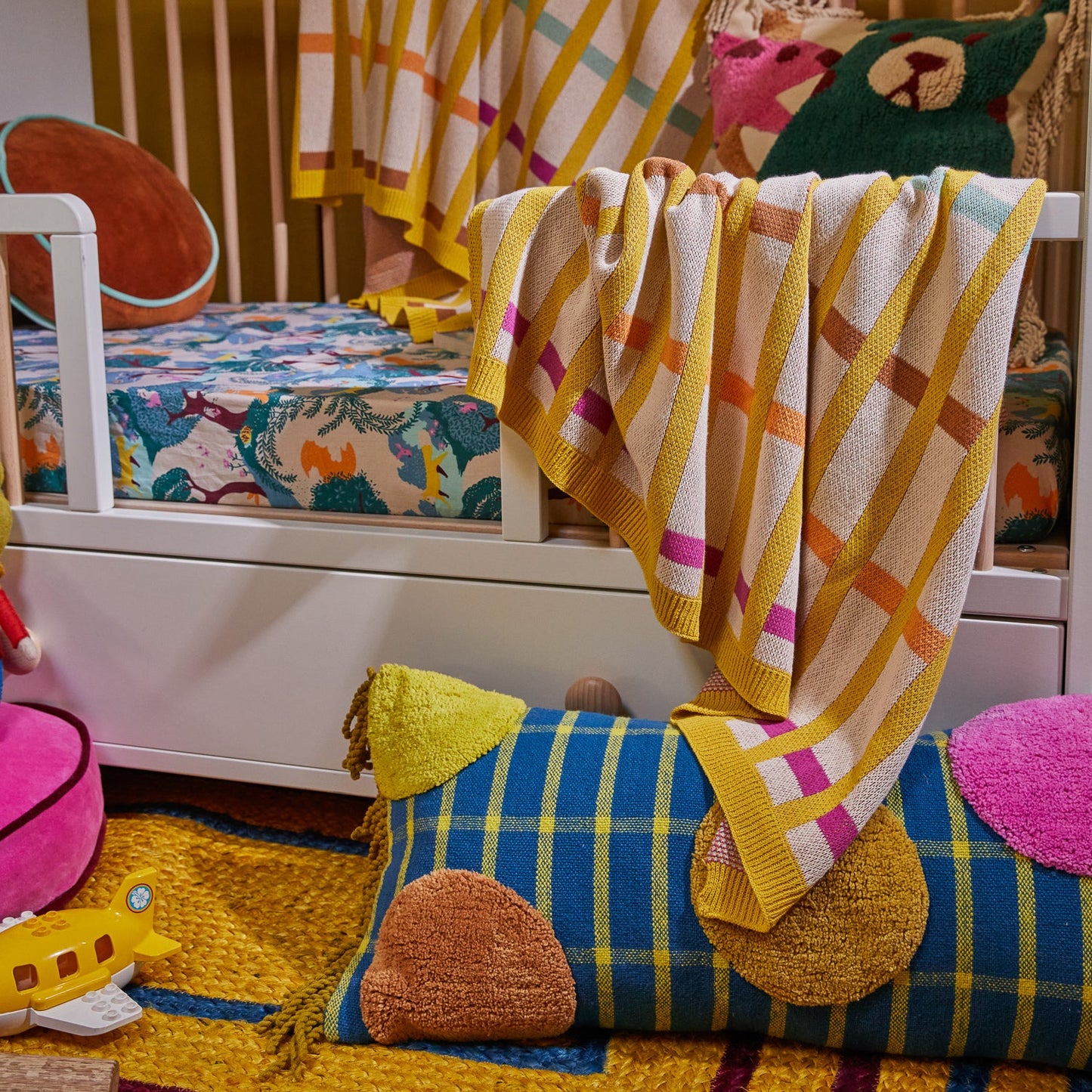 Sage and Clare Morell Cot Blanket