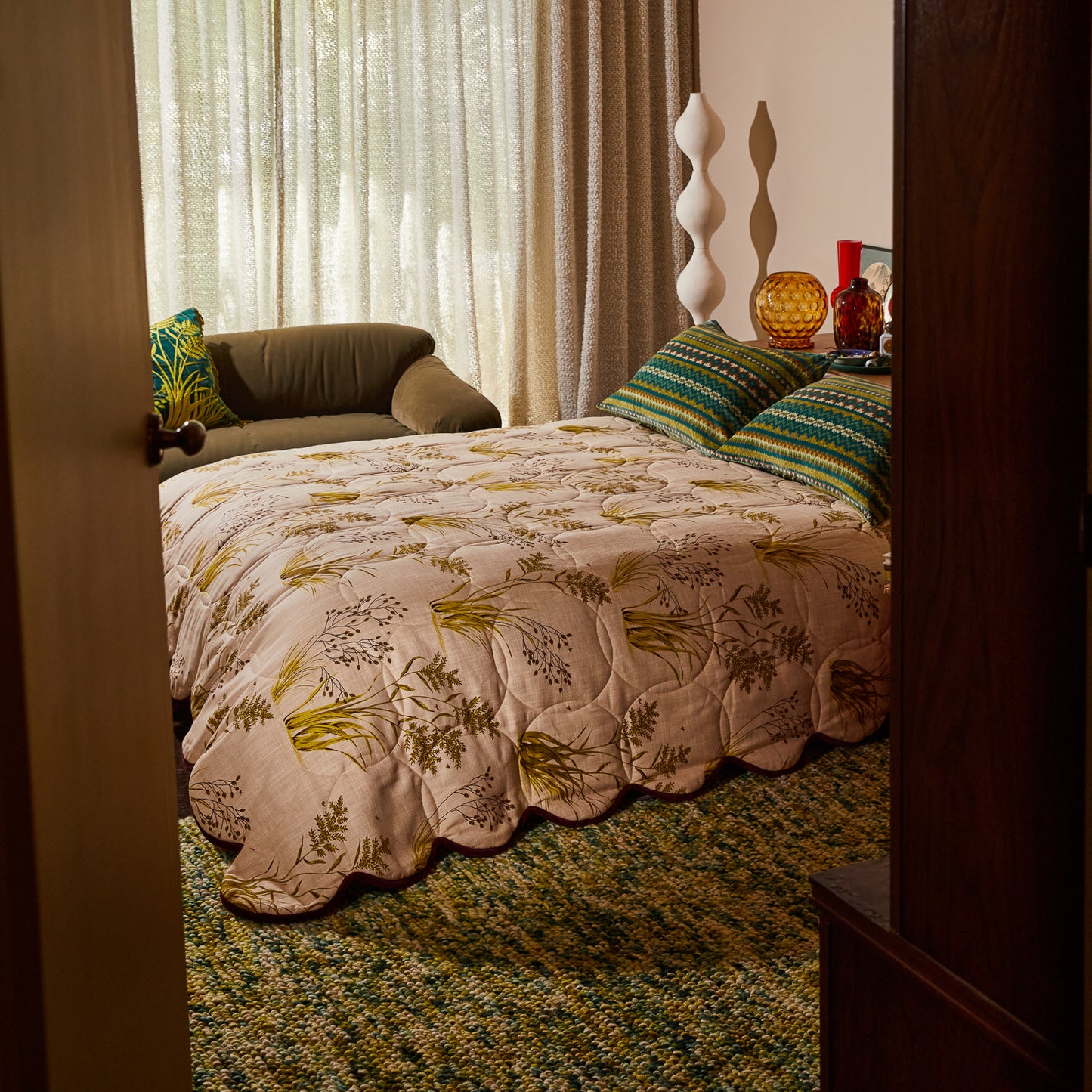 Sage x Clare - Adelyn Quilted Bedcover