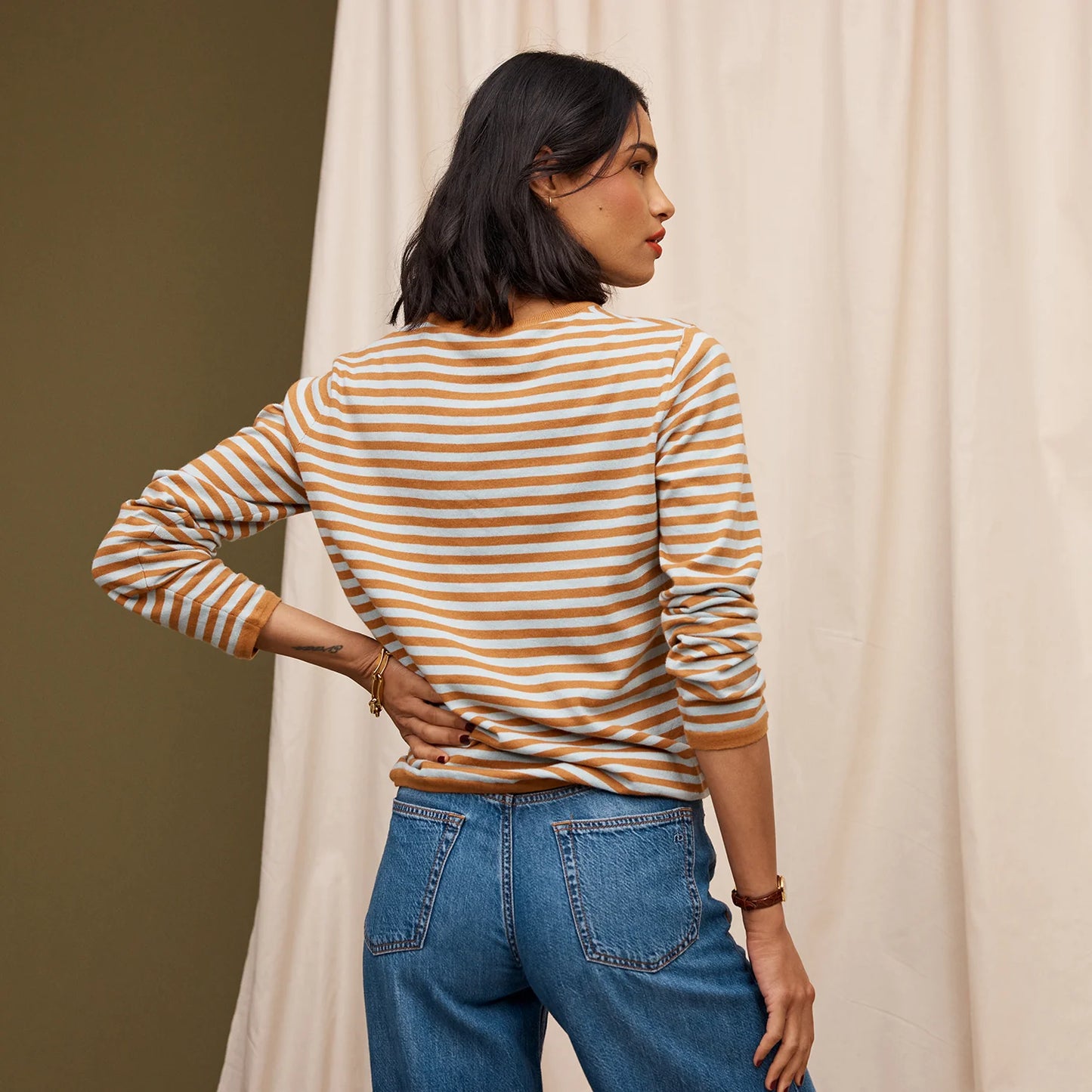 Sage and Clare Pierre Knit Top - Copper