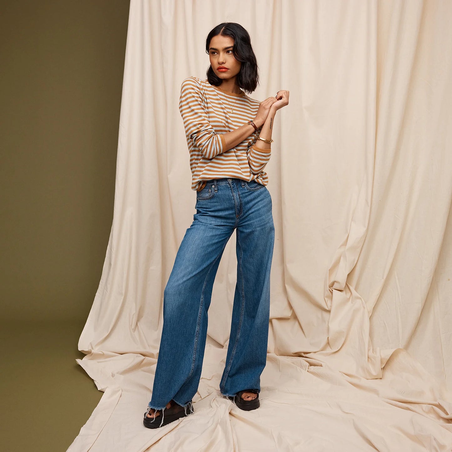 Sage and Clare Pierre Knit Top - Copper