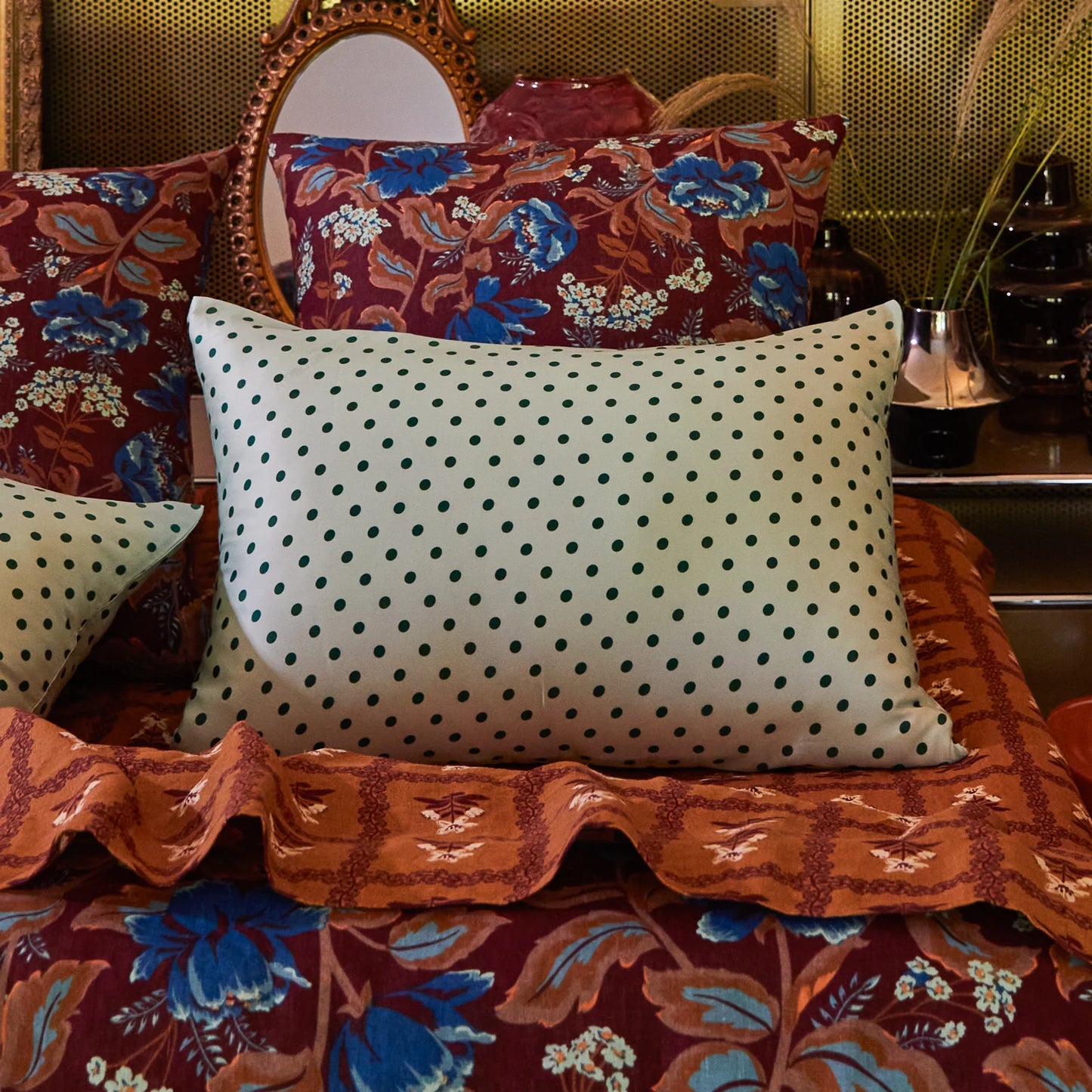 Sage and Clare Paige Silk Pillowcase - various colours