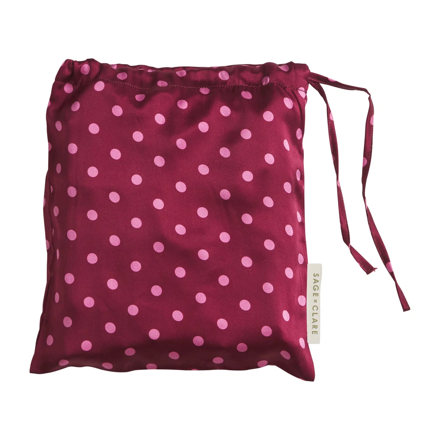 Sage and Clare Paige Silk Pillowcase - various colours