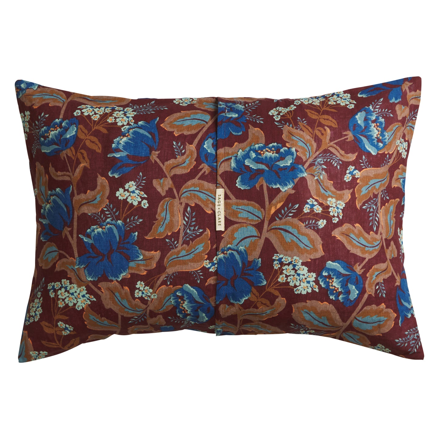 Sage and Clare Margot Pillowcases - Mahogany