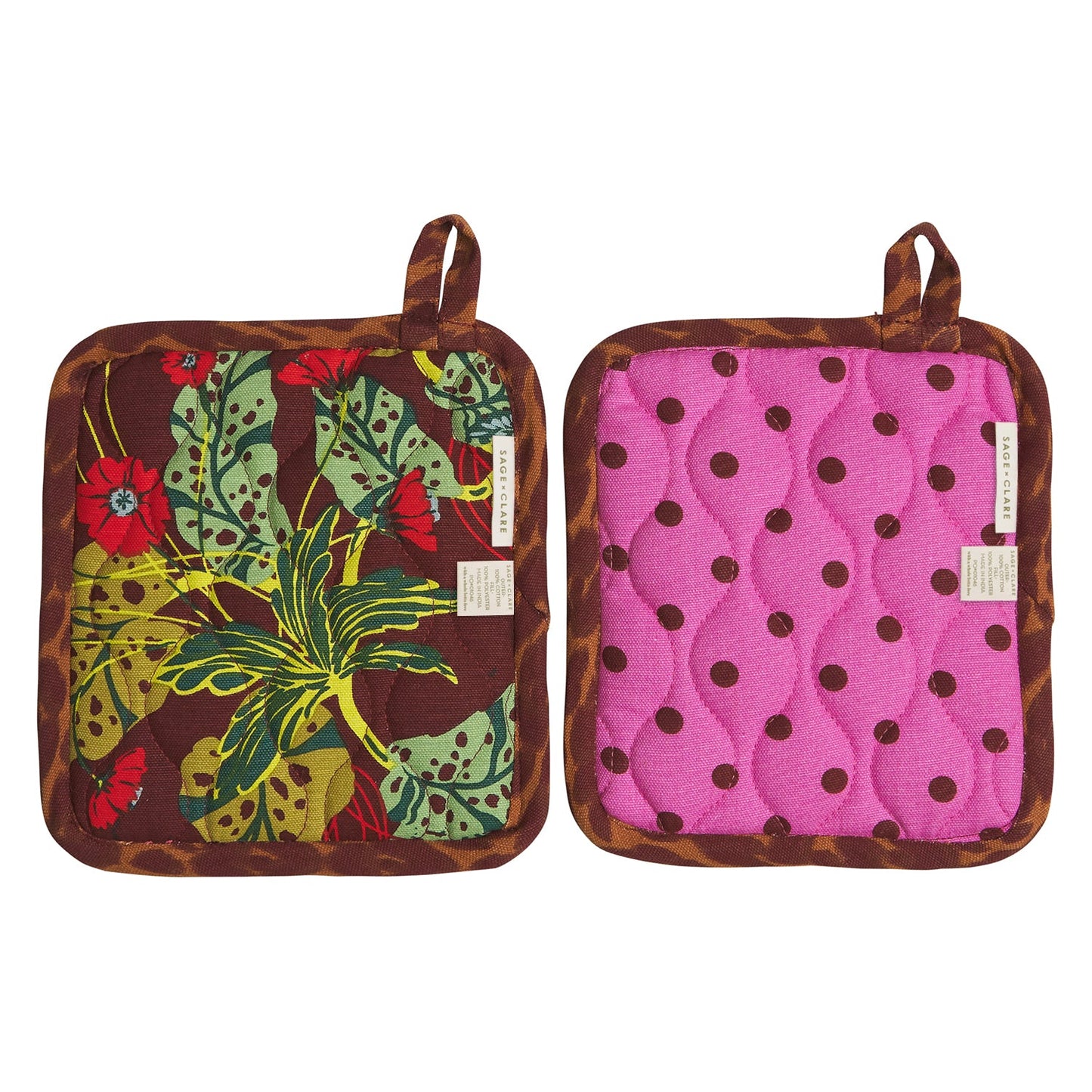 Sage and Clare Genevieve Pot Holders