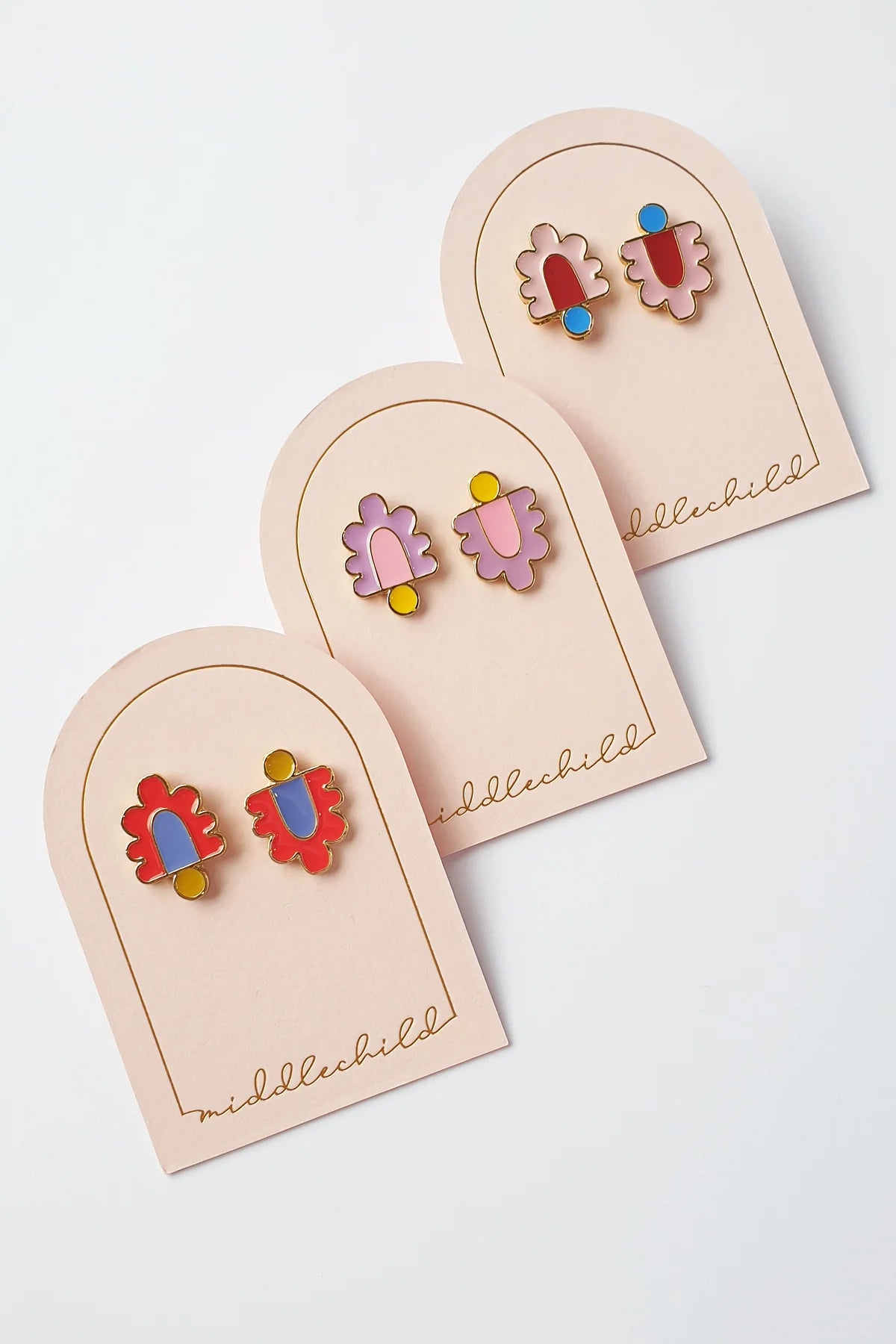 Middle Child Earrings - Hive Studs