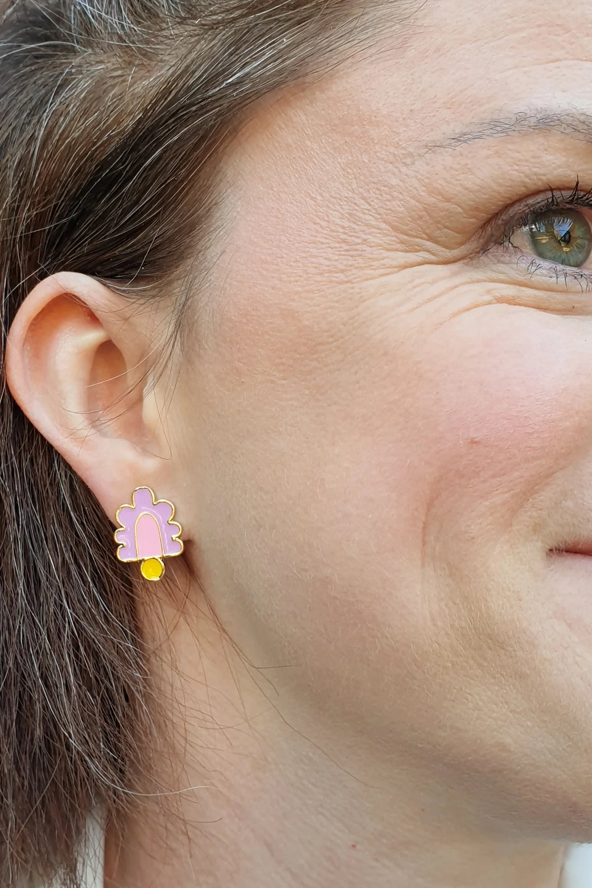 Middle Child Earrings - Hive Studs