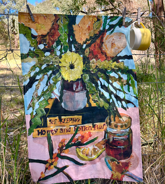 Emily Raubenheimer Artist Tea Towel
