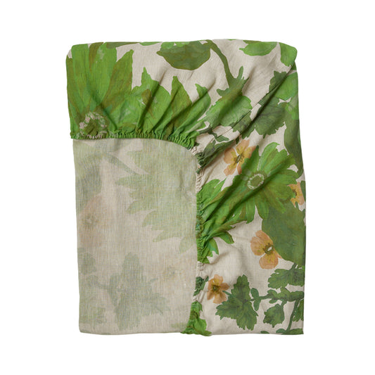 Bonnie and Neil Marigold Leaf Fitted Sheet