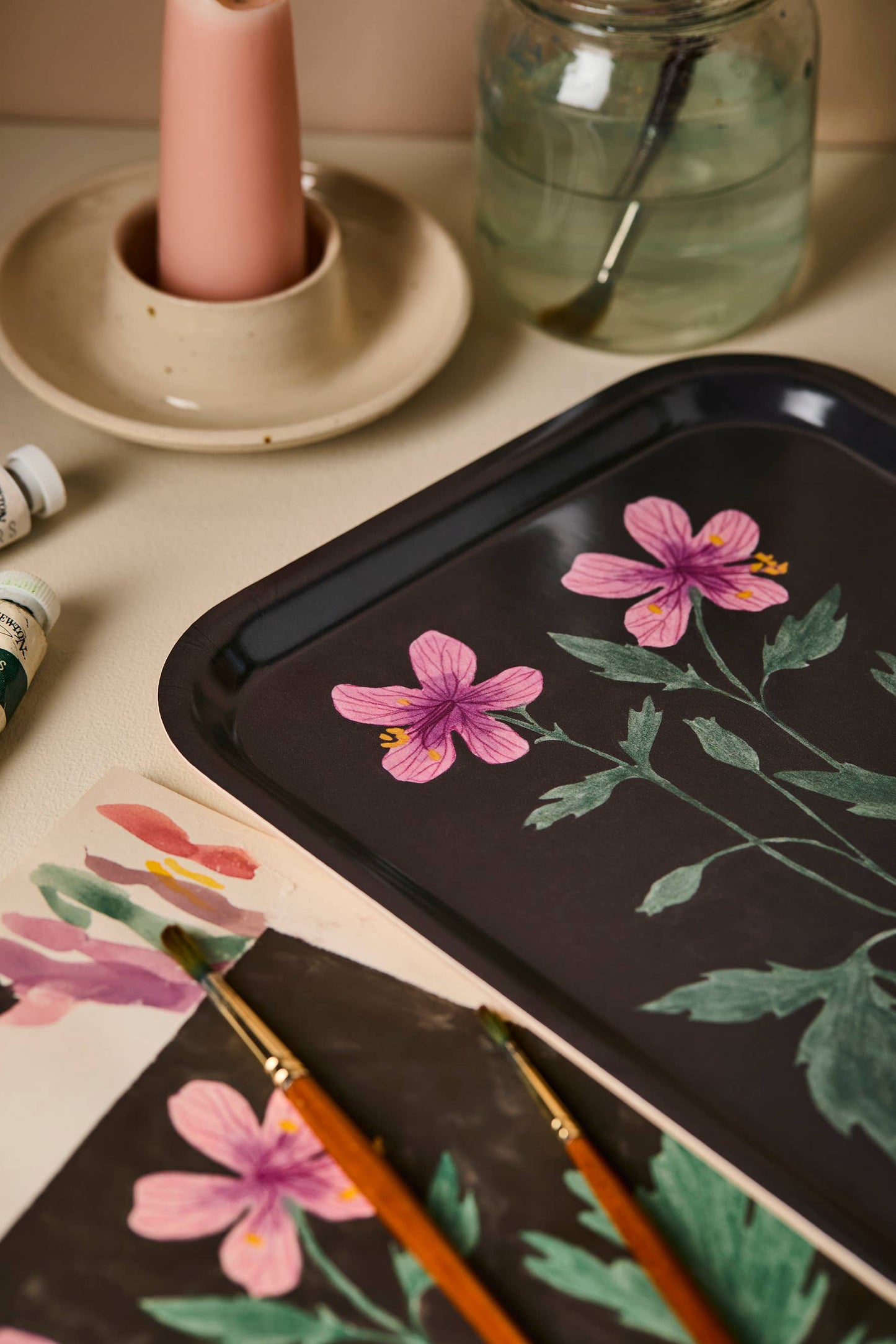 Geranium Small Tray