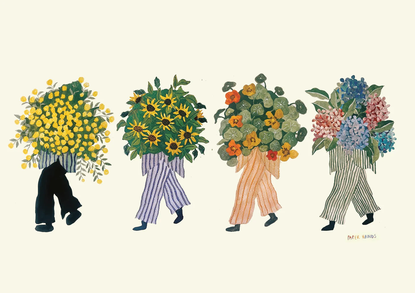 Paper Hands A4 Prints - Various