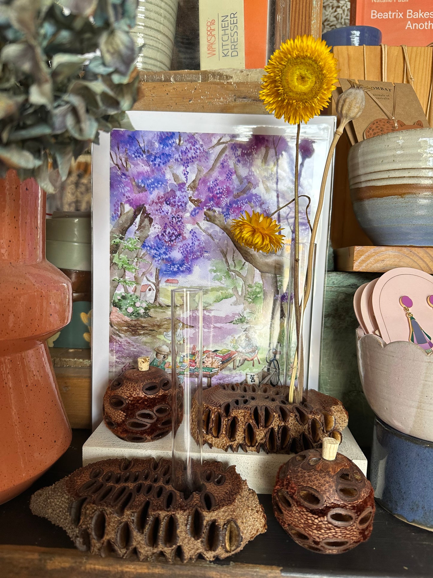 Banksia Test Tube Vase