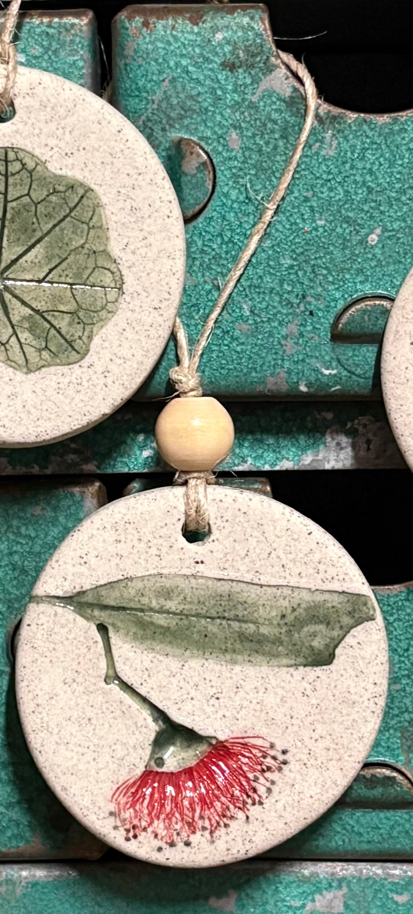 Handmade Ceramic Hanging Ornament