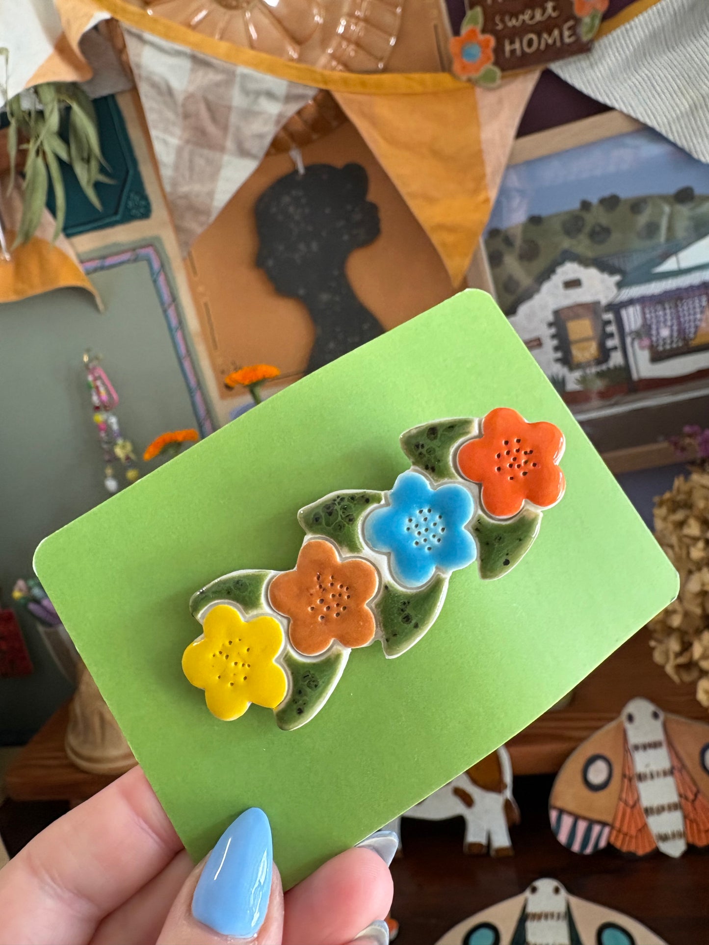 Togetherness Flower Hair Clip