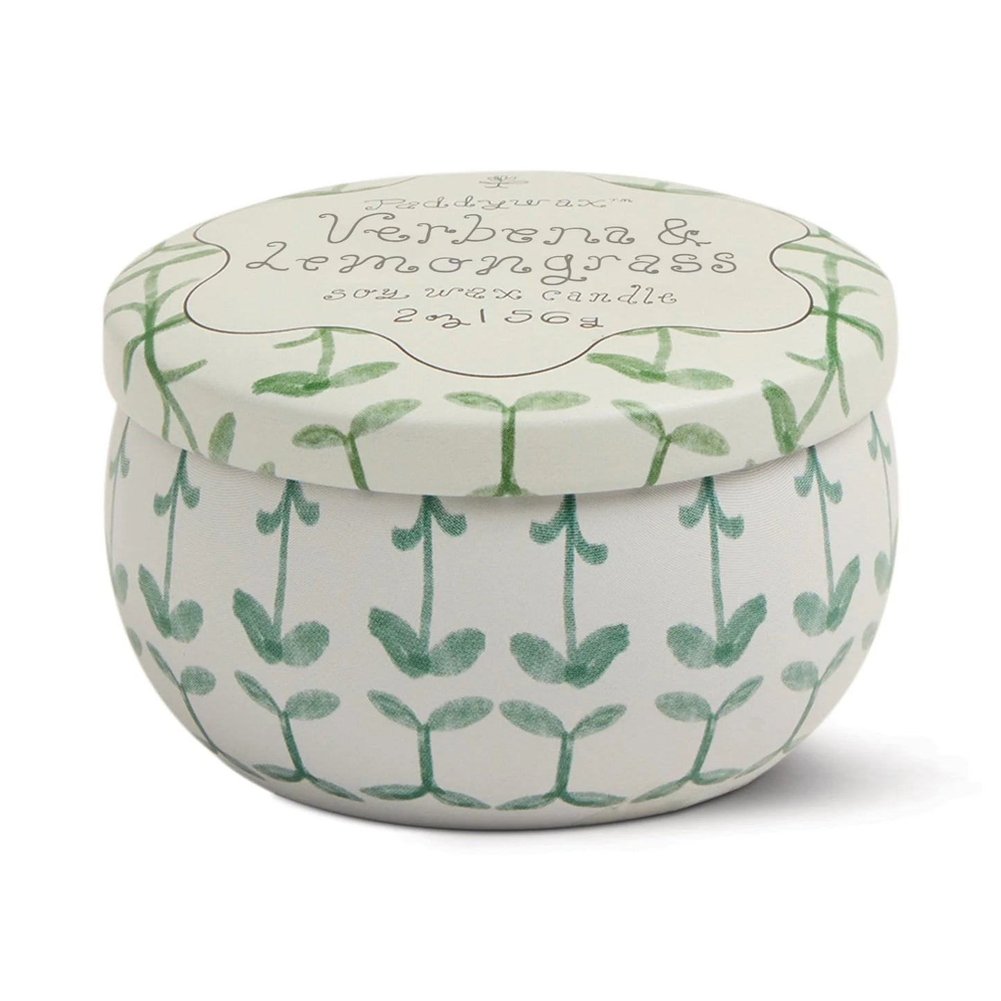 Tulip 2oz Tin Candle - Verbena and Lemongrass