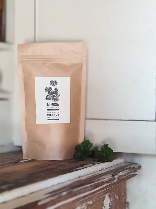 Geranium & Orange Bath Soak 250gm