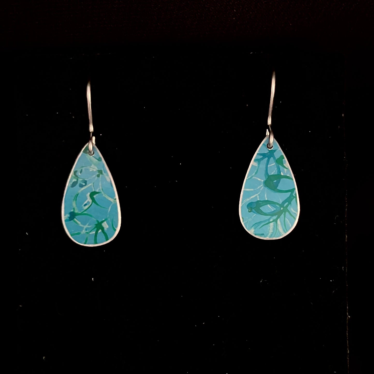 Dilkes-Hoffman Anodised Aluminium Earrings - Abstract Small