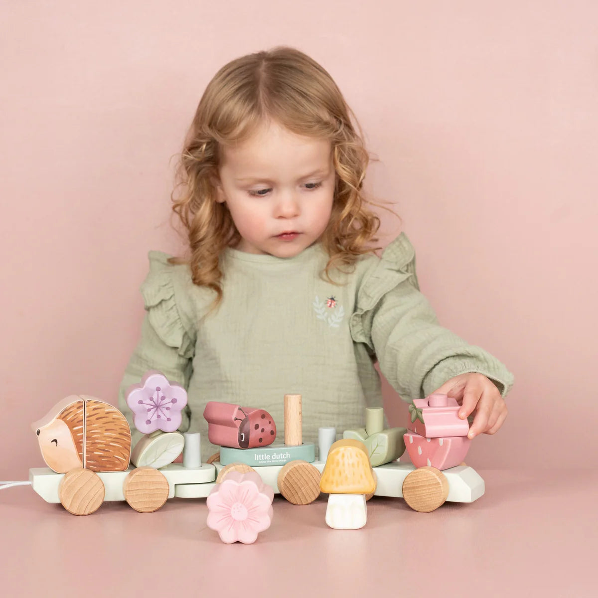 Little Dutch Flower Garden Stacking Train