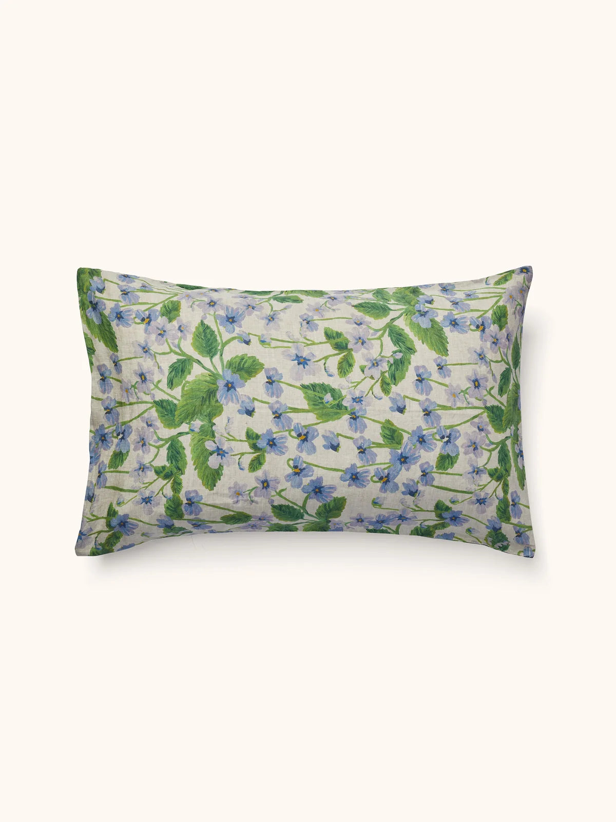Bonnie and Neil Lilas Linen Standard Pillowcases