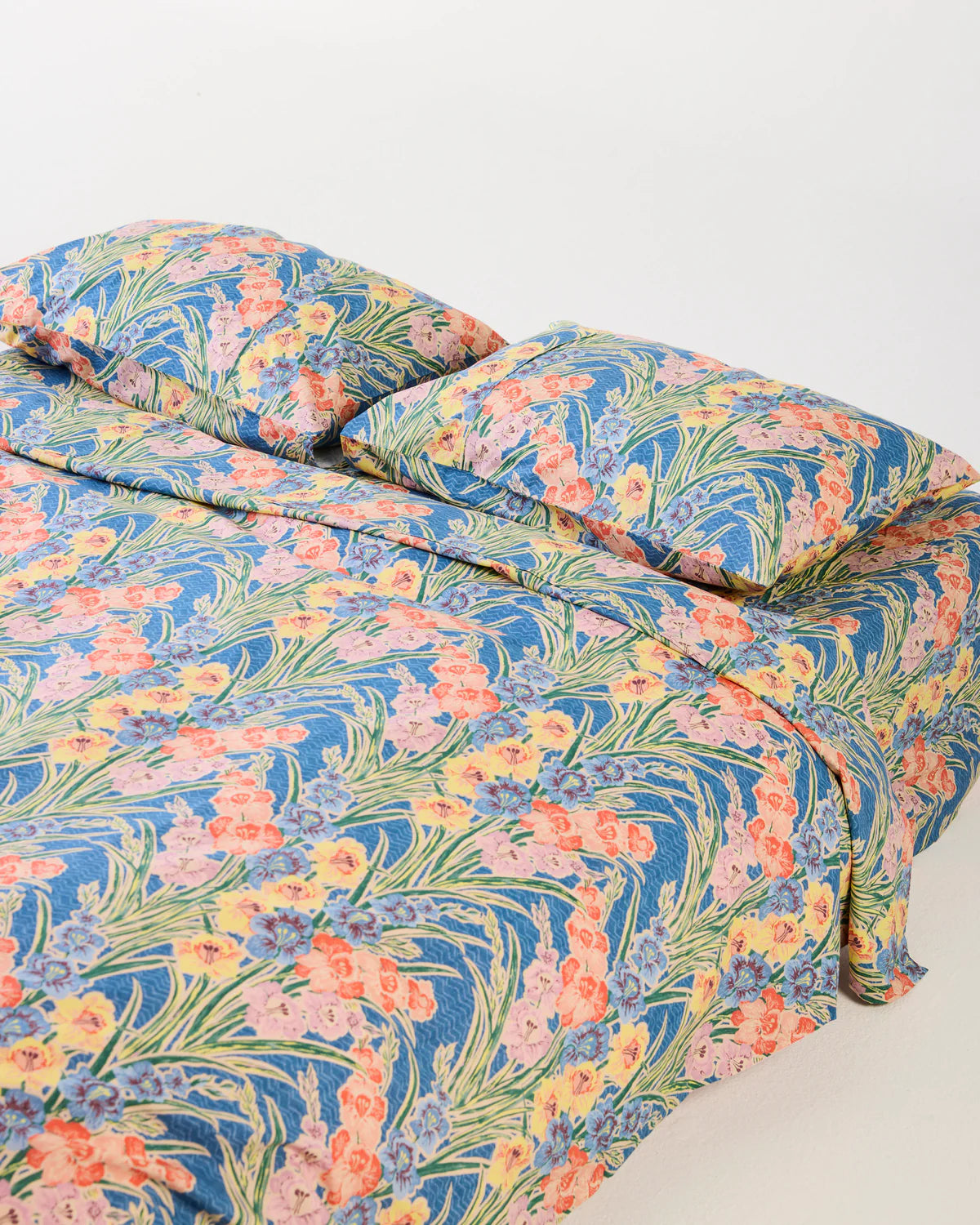 Kip and Co x Anna Spiro Gladiolus Organic Cotton Pillowcase Set - Std