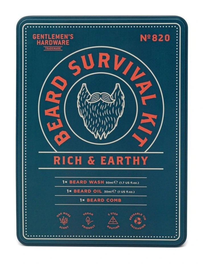 Gentlemen’s Hardware Beard Survival Kit