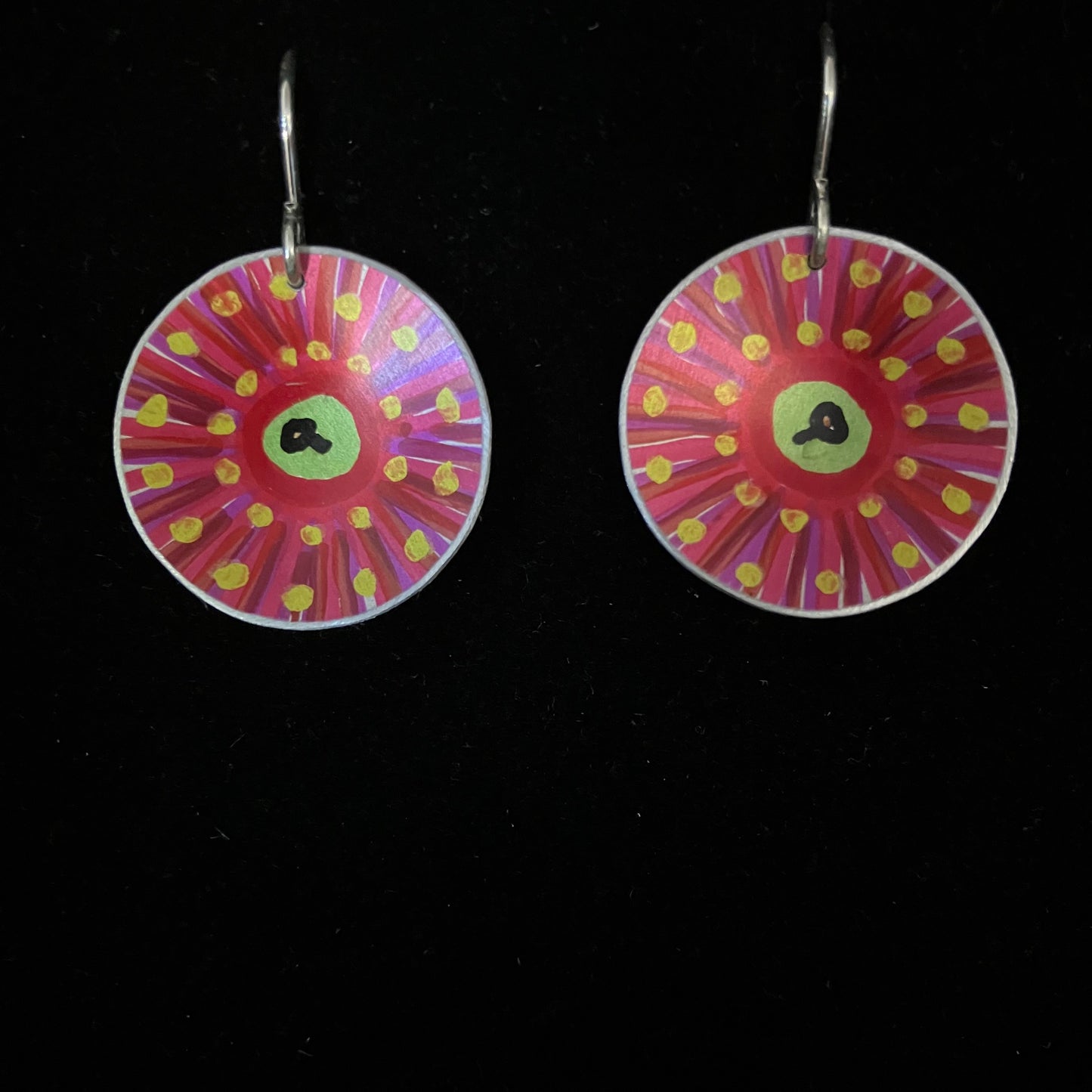 Medium Gum Blossom (open) Earrings