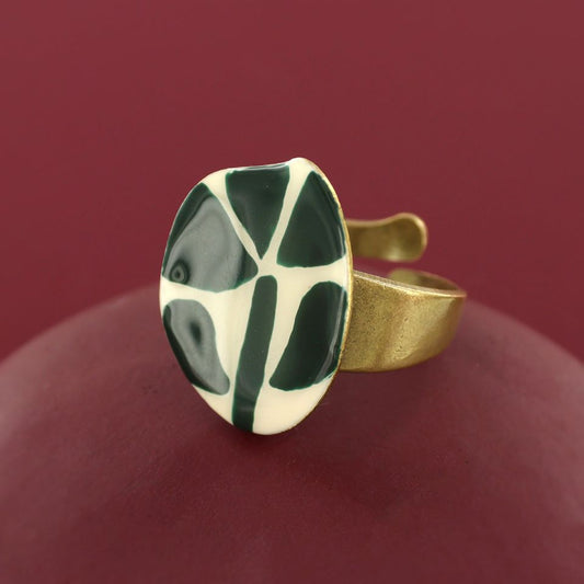 Taratata Jewellery - Kaly Ring - Green