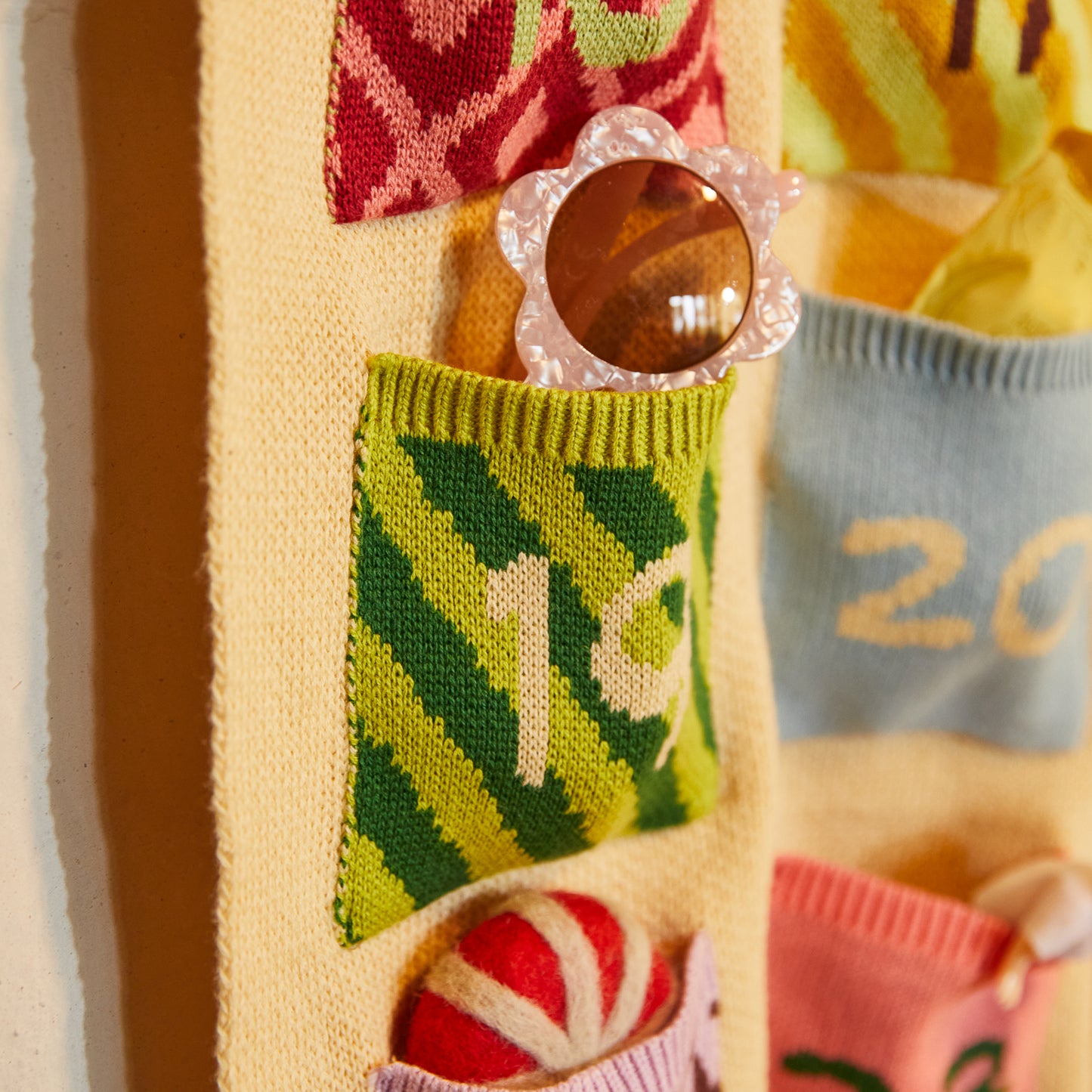 Sage and Clare Palmina Knitted Advent Calendar