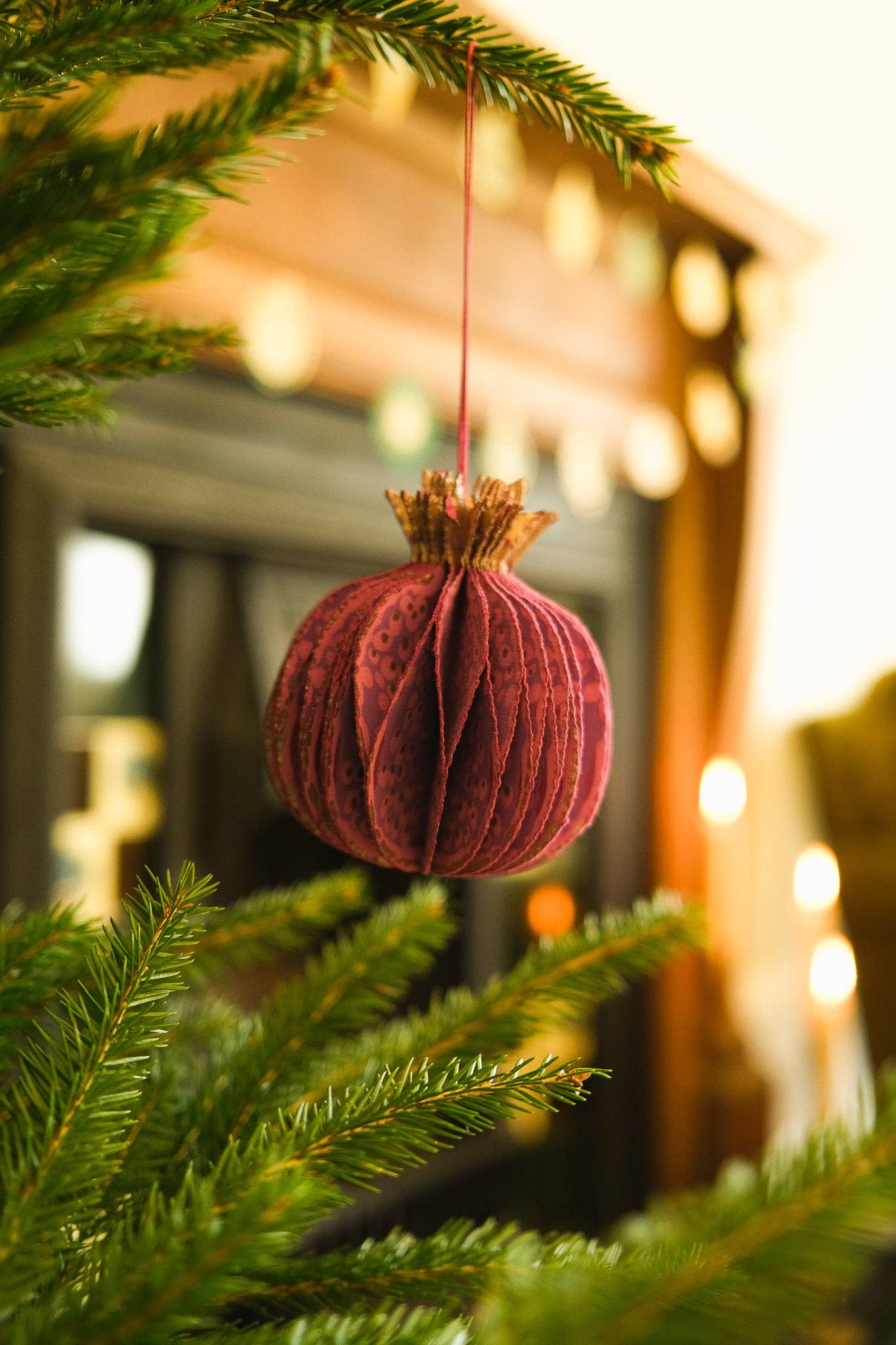 Pomegranate Honeycomb Decoration