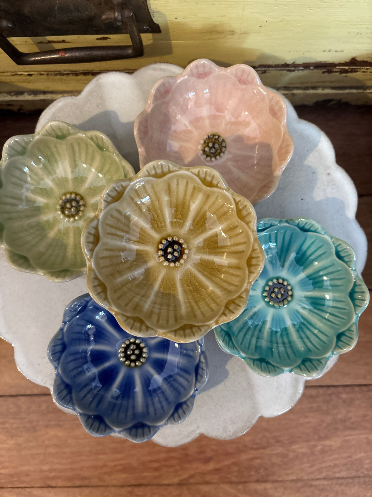 Concept Japan Coloured Daisy Dishes - random colours