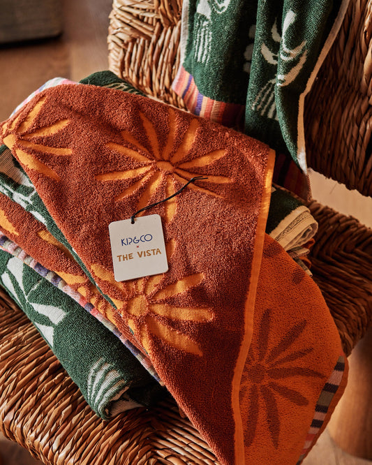Kip and Co X The Vista Terry Bath Sheet/Beach Towel