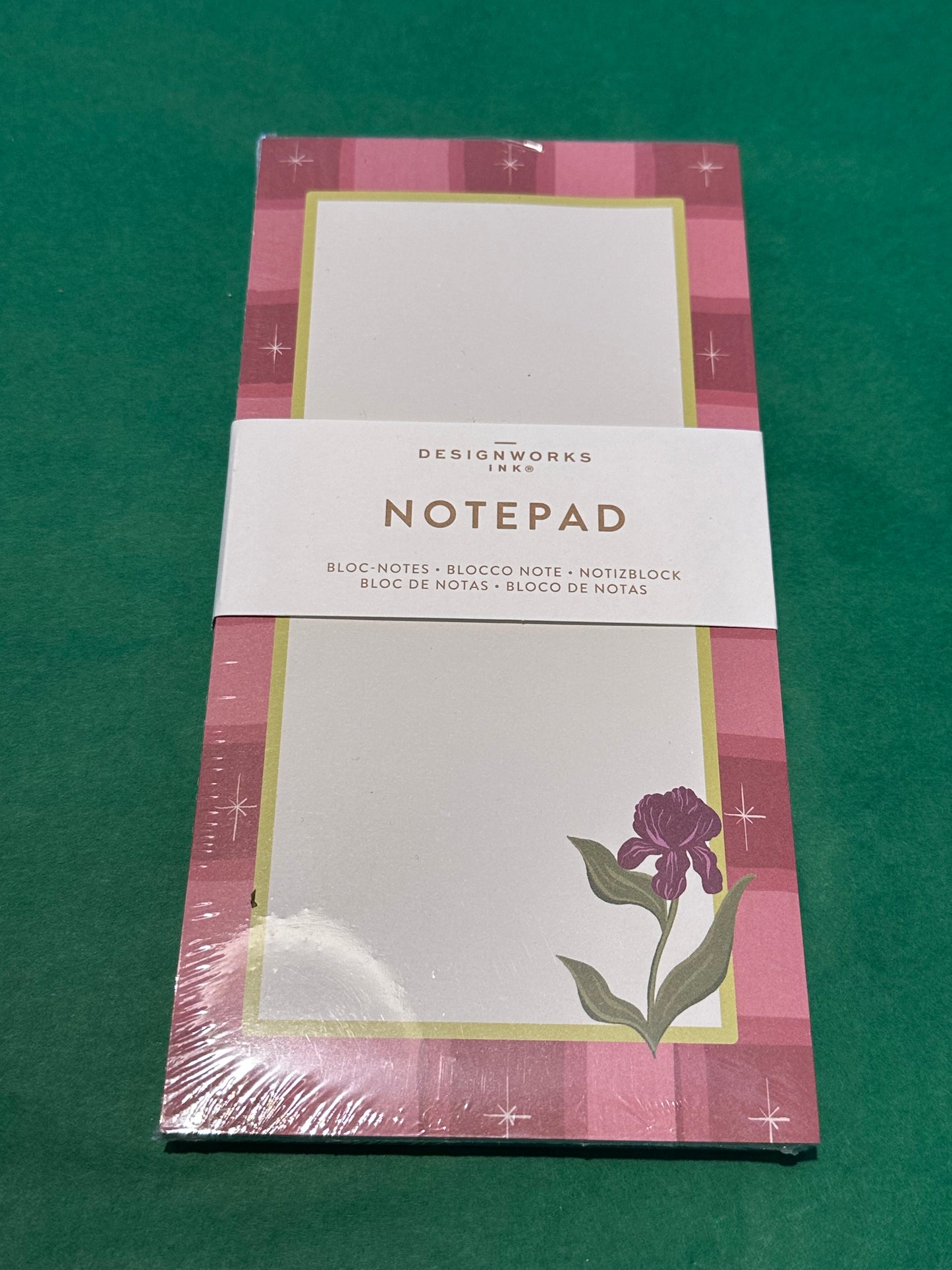 Flower notepads