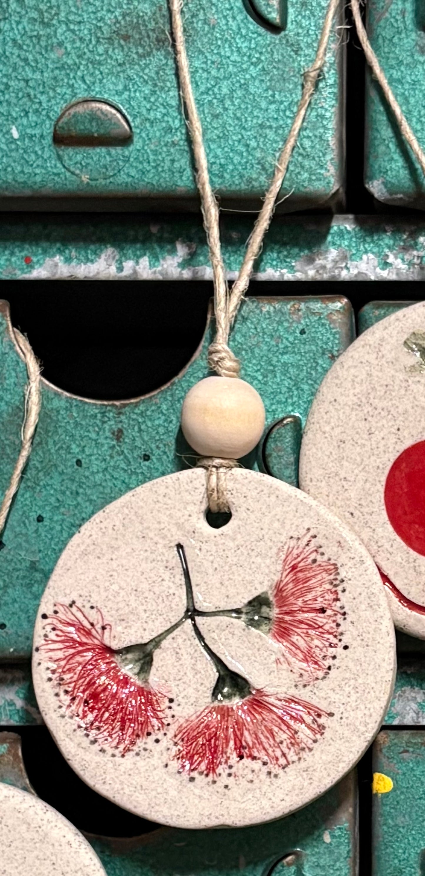 Handmade Ceramic Hanging Ornament