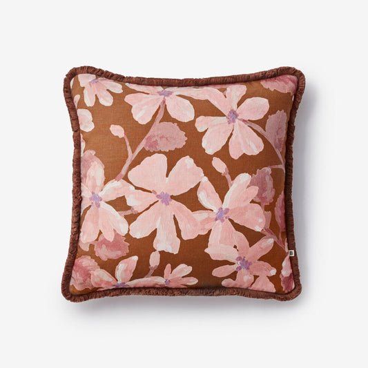 Bonnie and Neil Cushion - Violet Tan