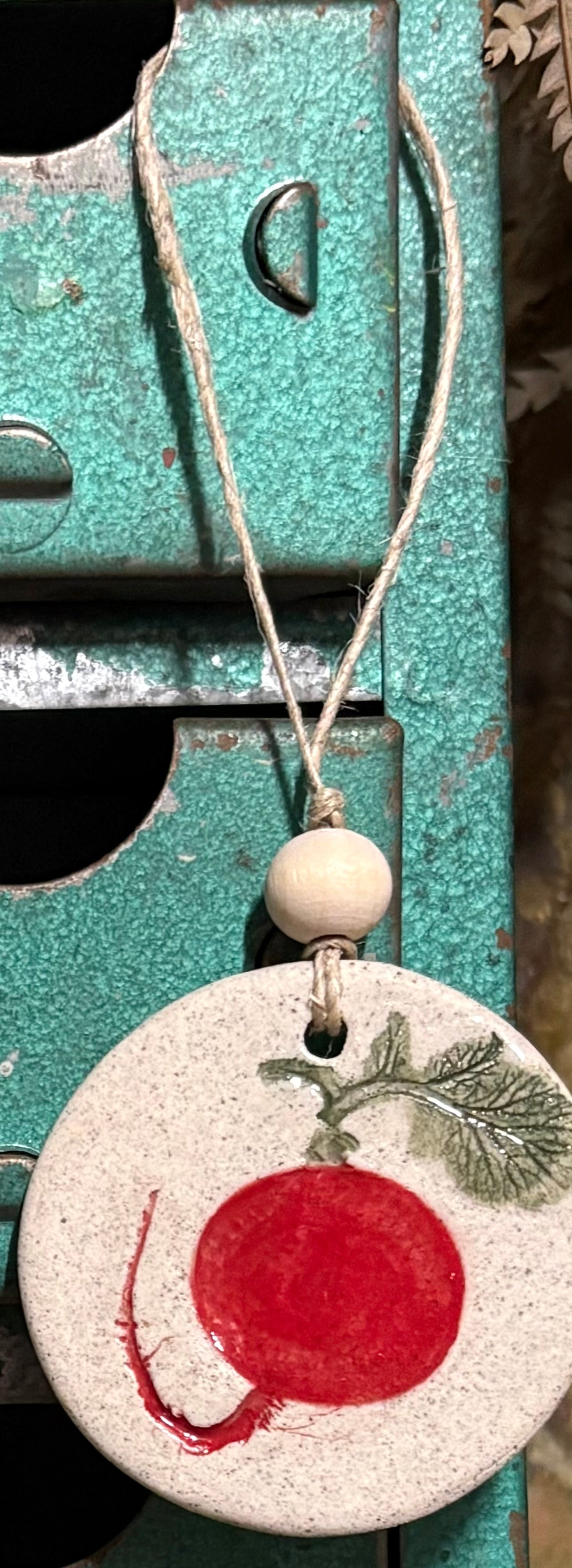 Handmade Ceramic Hanging Ornament