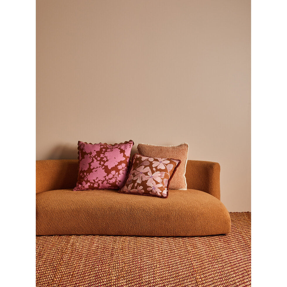 Bonnie and Neil Cushion - Gardenia Cerise