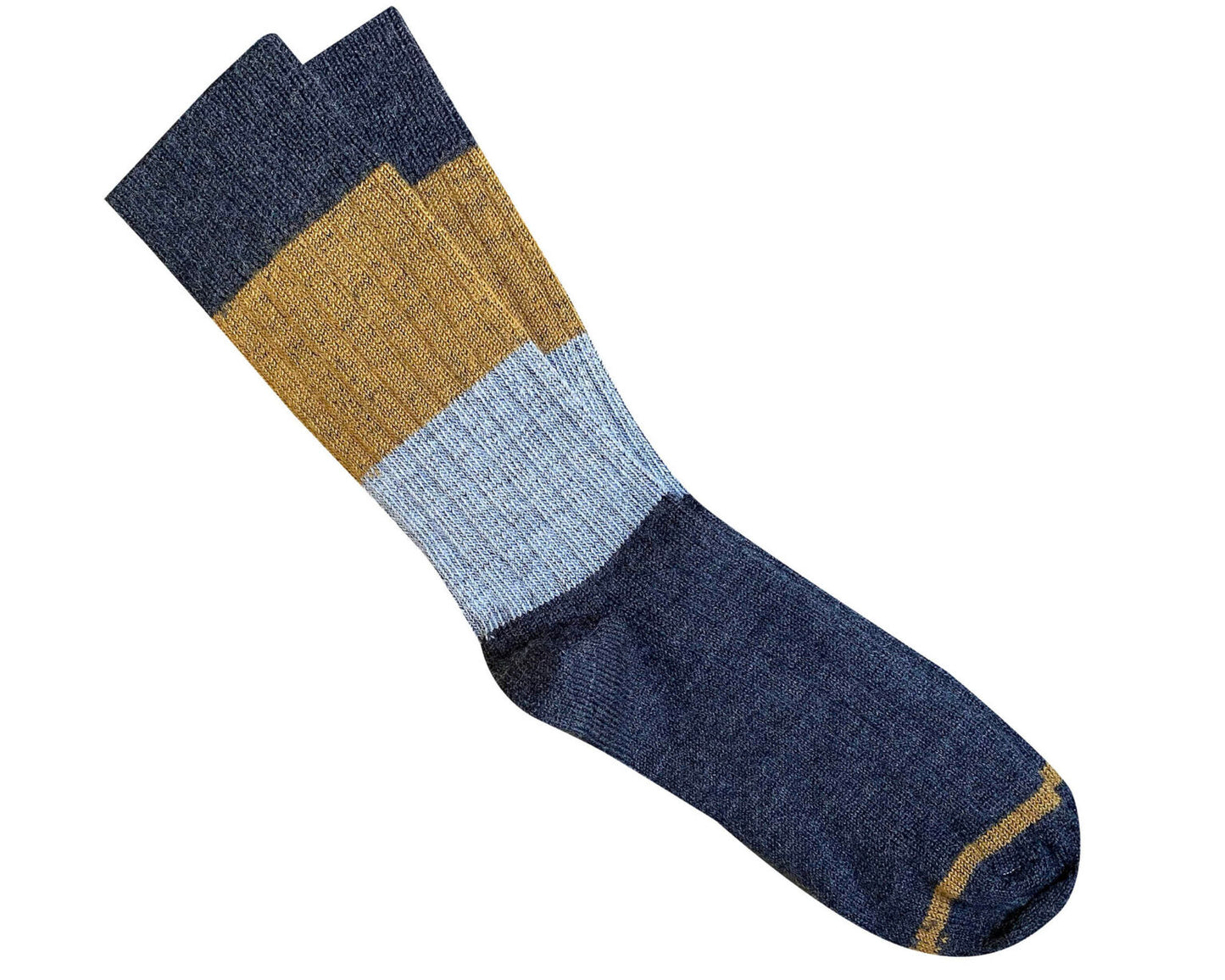 Tightology Chunky Rib Stripe Merino Wool Socks