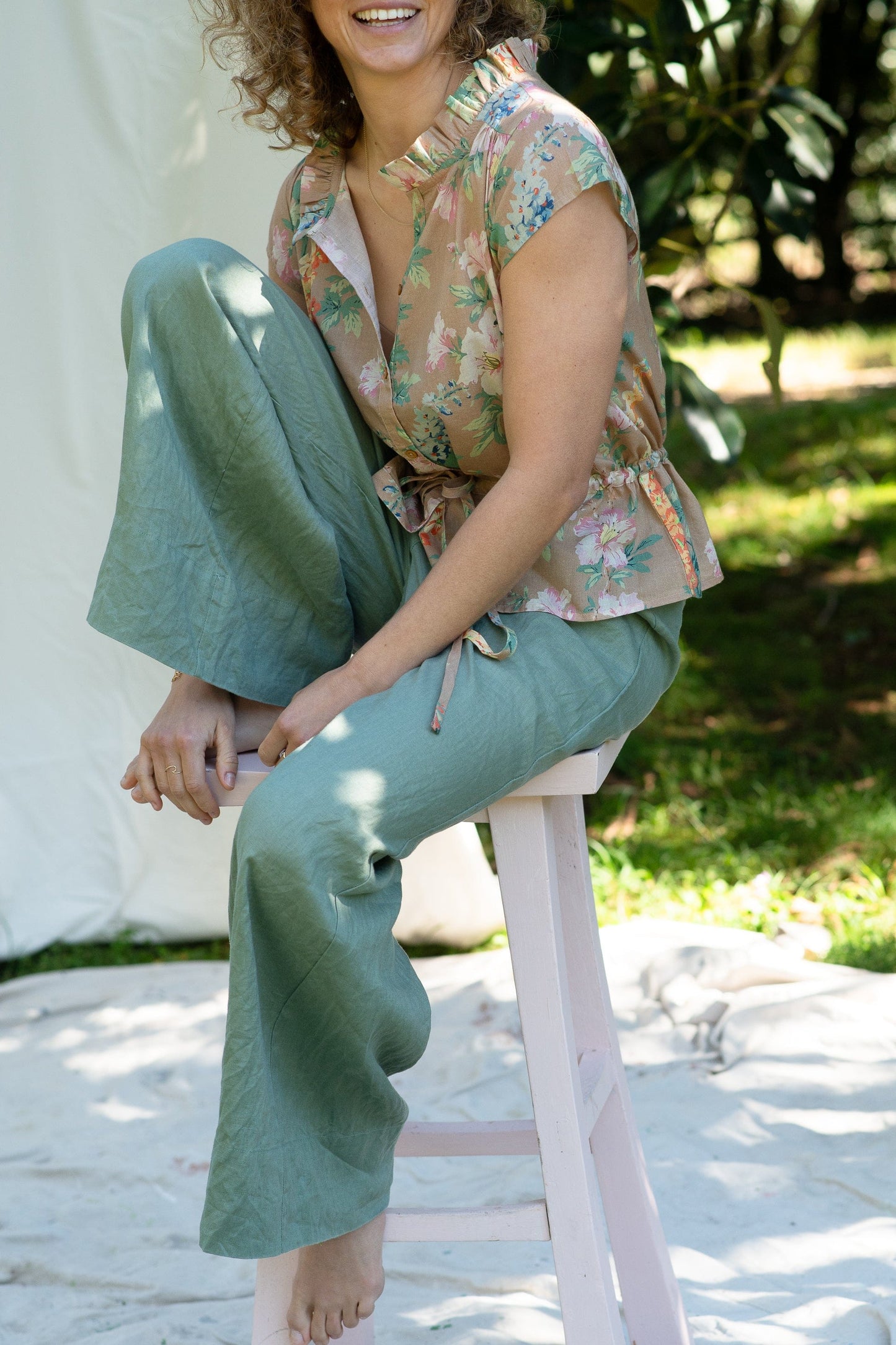 Lazybones Vida Top - Flora