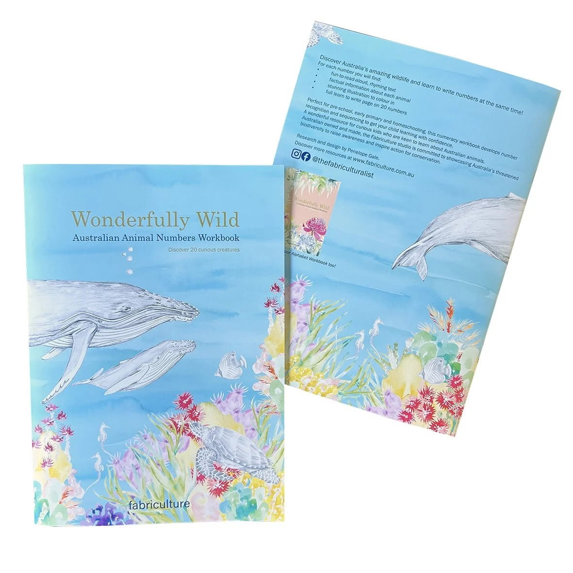 Wonderfully Wild - Australian Animal Numbers Early Learning Workbook