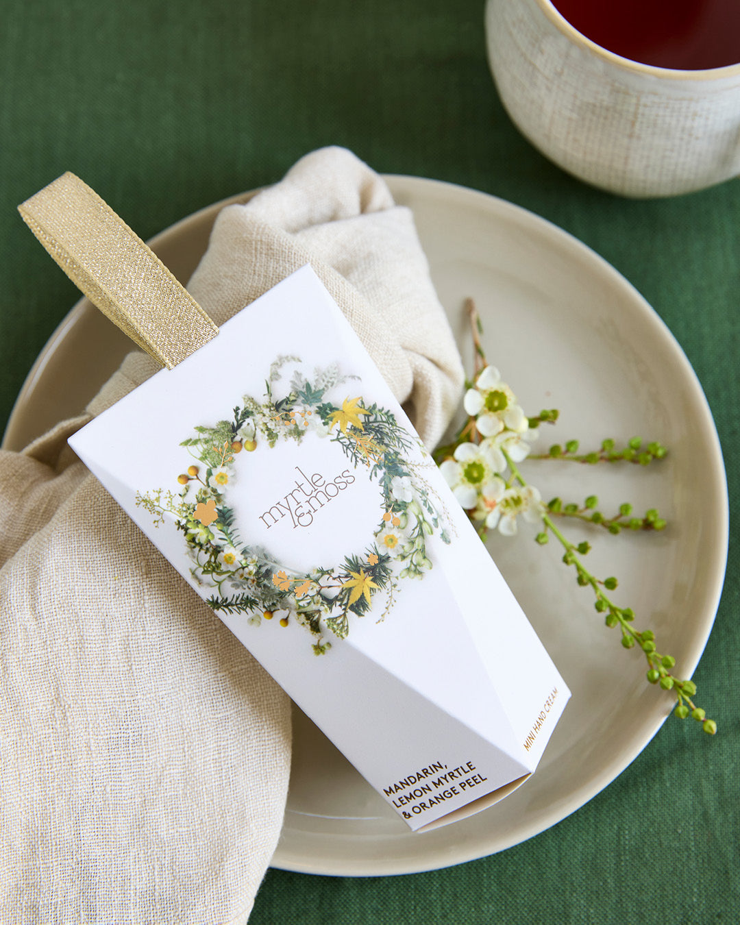 Myrtle and Moss Mini Hand Cream Ornament