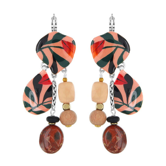 Taratata Jewellery - Amazone Beaded Lever Back Earrings