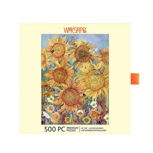 WerkShoppe 500pc Puzzle - Sunflowers