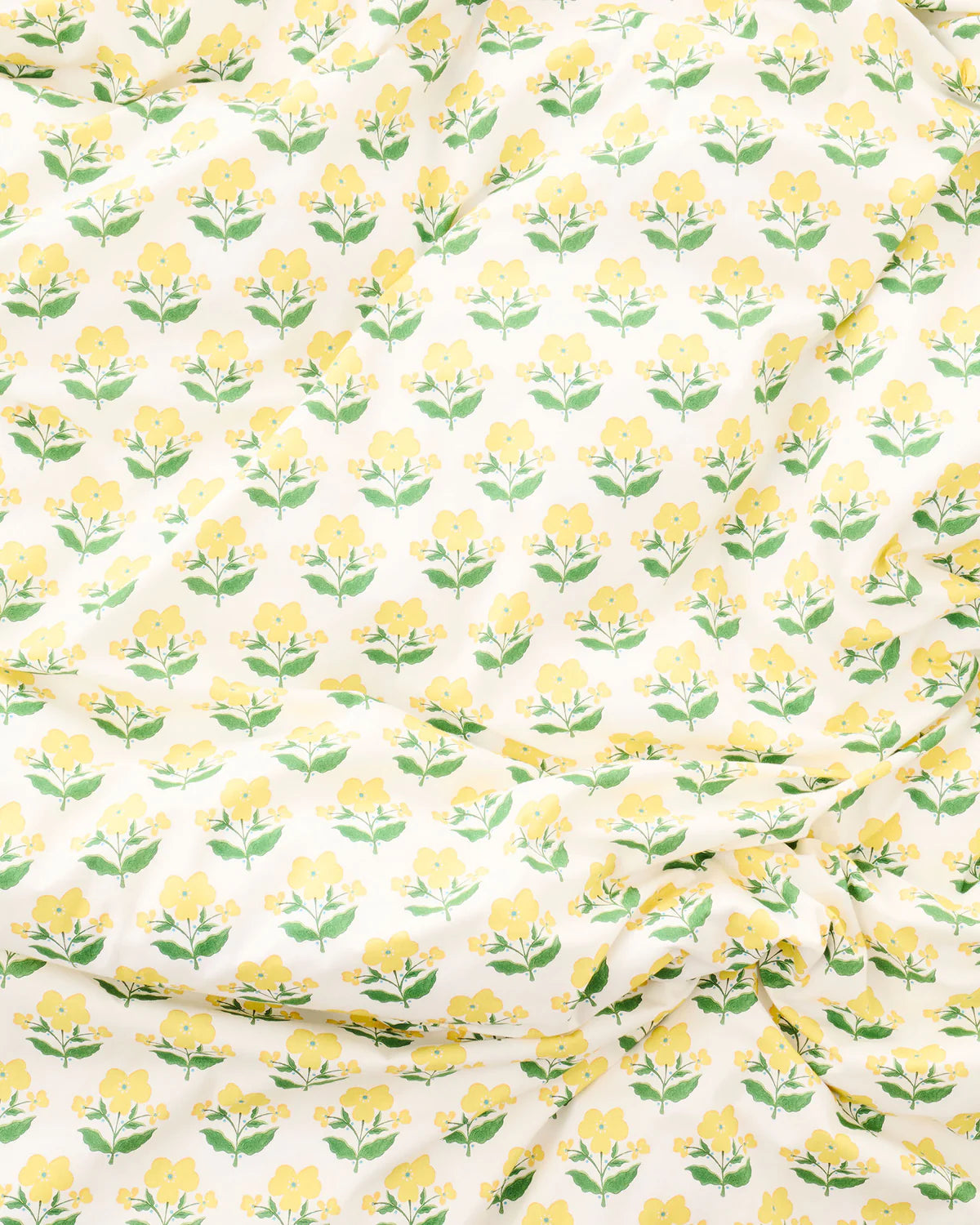 Kip and Co x Anna Spiro Organic Cotton Quilt Cover - Indian Summer Yellow