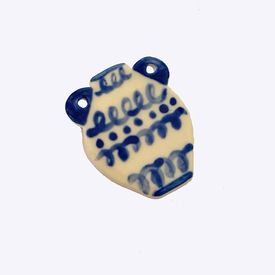 Togetherness Ceramic Brooch - Urn