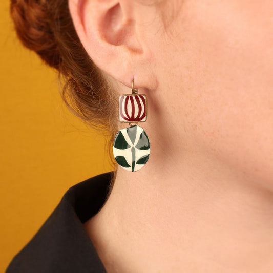 Taratata Jewellery - Kaly Drop Lever Back Earrings
