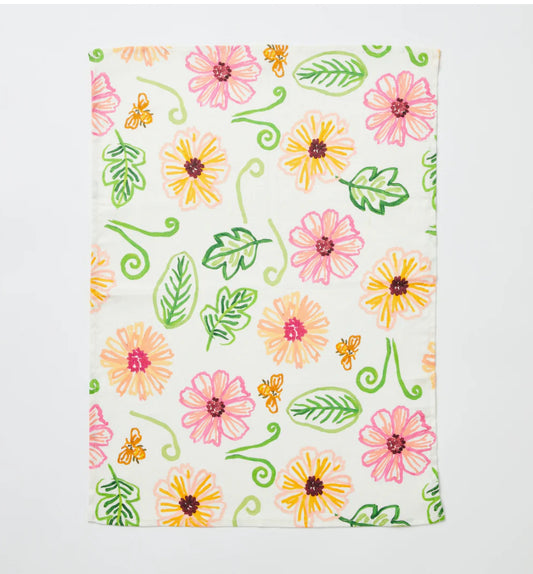 Bonnie and Neil Tendril Multi Tea Towel