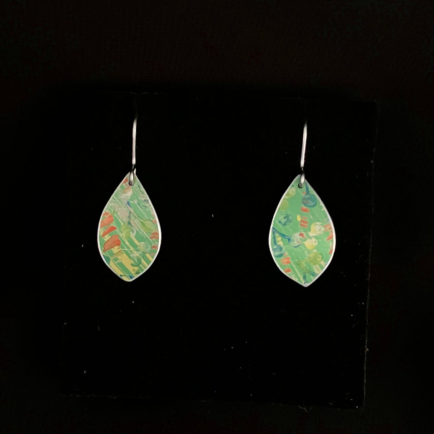 Dilkes-Hoffman Anodised Aluminium Earrings - Abstract Small