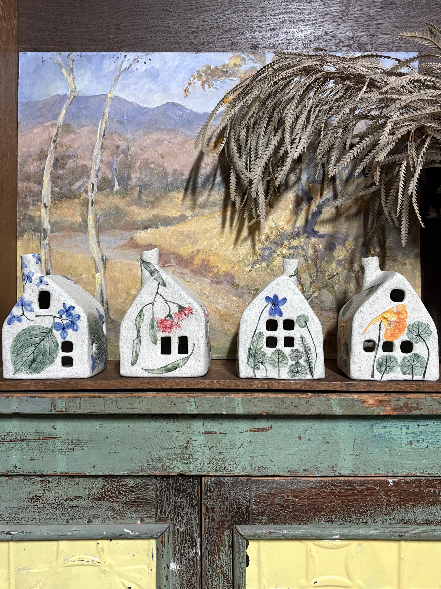 Handmade Ceramic Glow Houses