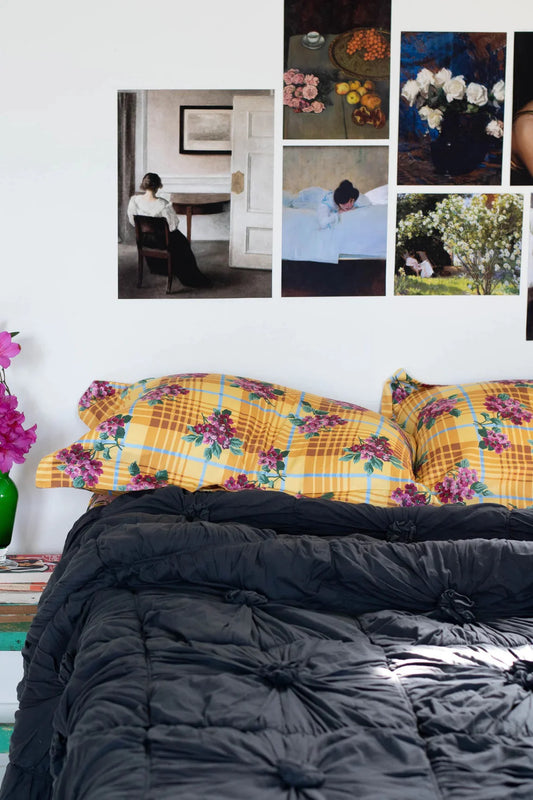 Picnic Print Pillowcase Set