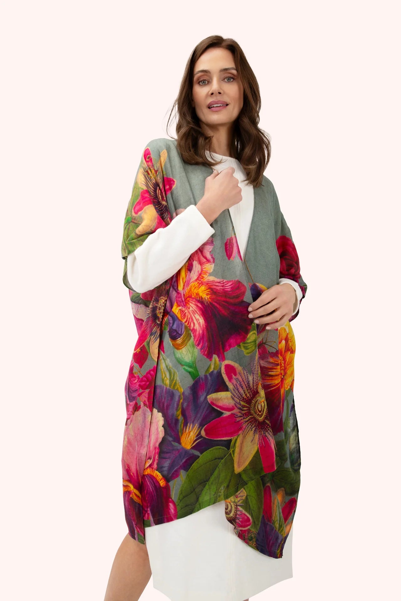 POWDER Wraparound Scarf - Winter Iris